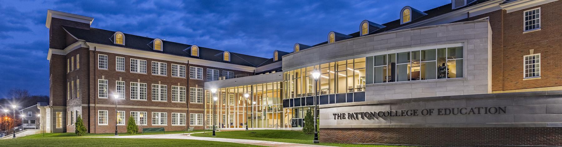 Patton Hall Dusk